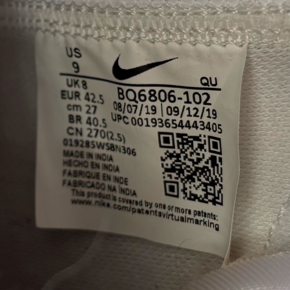 Nike Blazer Mid 77 Brick Red and White Athletic Hightop Sneakers Shoes - Picture 13 of 15
